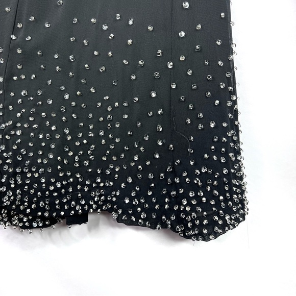 Vivienne Tam East Wind Code Vintage Beaded Embellished Blazer Jacket Black - Picture 5 of 10